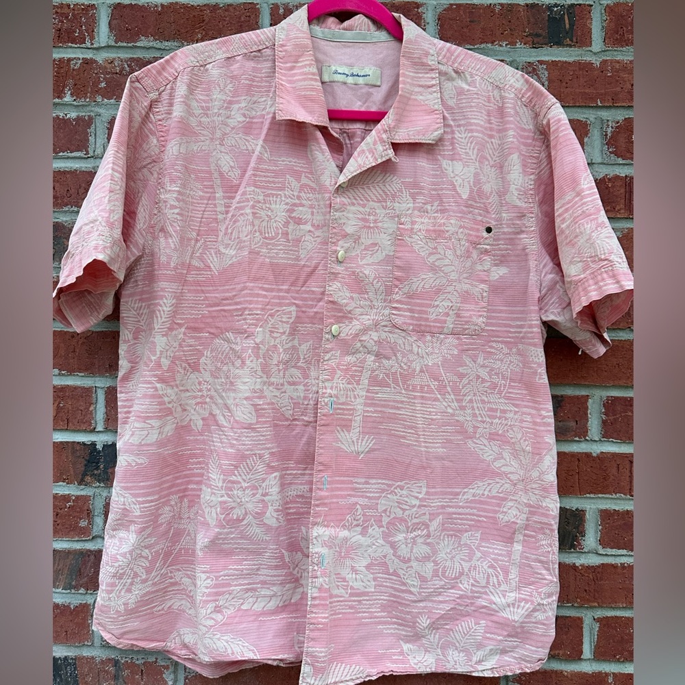 Tommy Bahama 100% Cotton XL Men Shirt